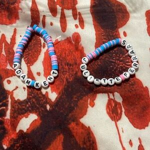 Shatter me book characters bracelet bundle